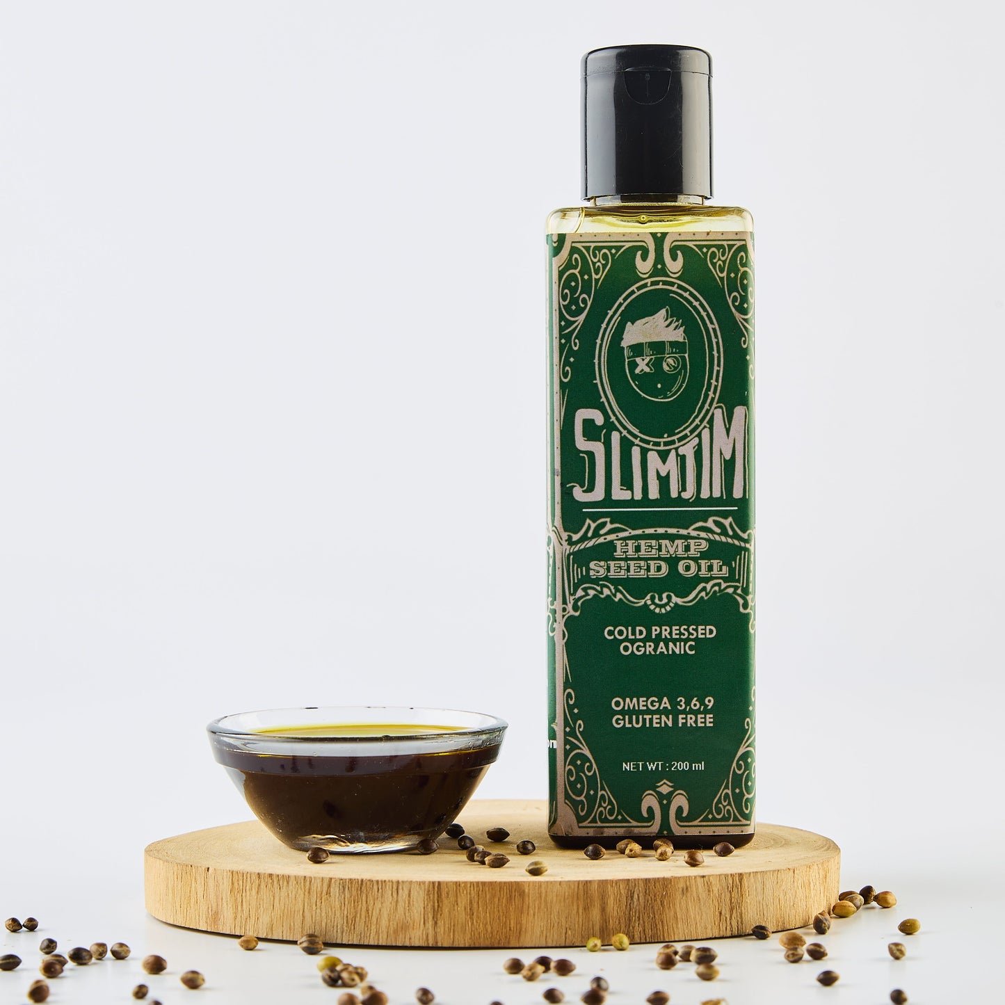 Buy Hemp Seed Oil Online | Delivery Across India  | Slimjimskins