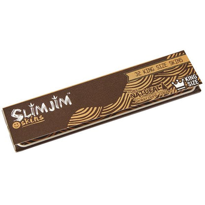 Slimjim Brown King Size Skins Paraphernalia Slimjim 